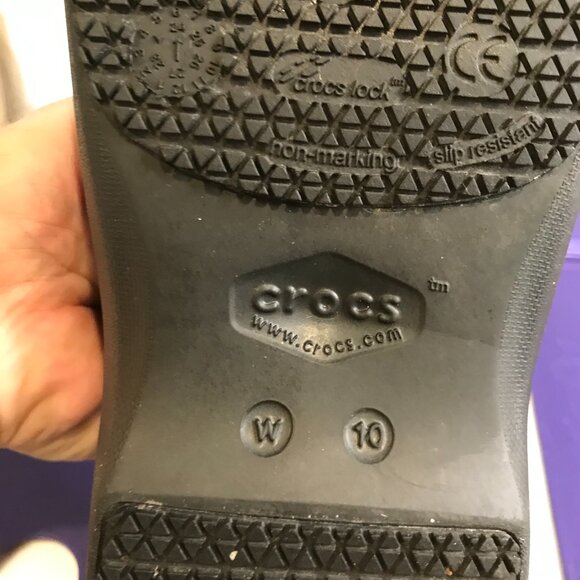 CROCS NERIA PRO II DUAL COMFORT SLIP ONS WOMEN SIZE 10 - Picture 2 of 10